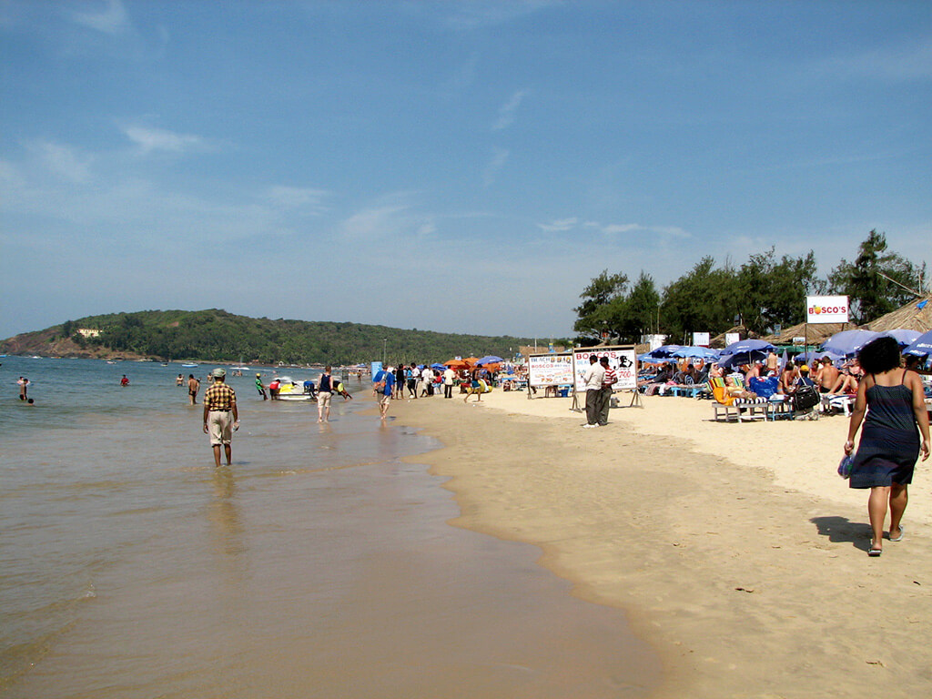 Baga Beach :  Baga Beach :
