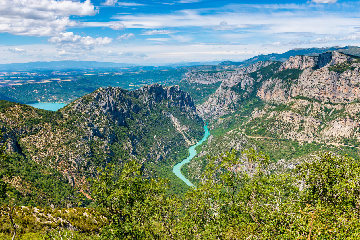 Die Verdonschlucht (Gorges du Verdon) :  Die Verdonschlucht (Gorges du Verdon) :