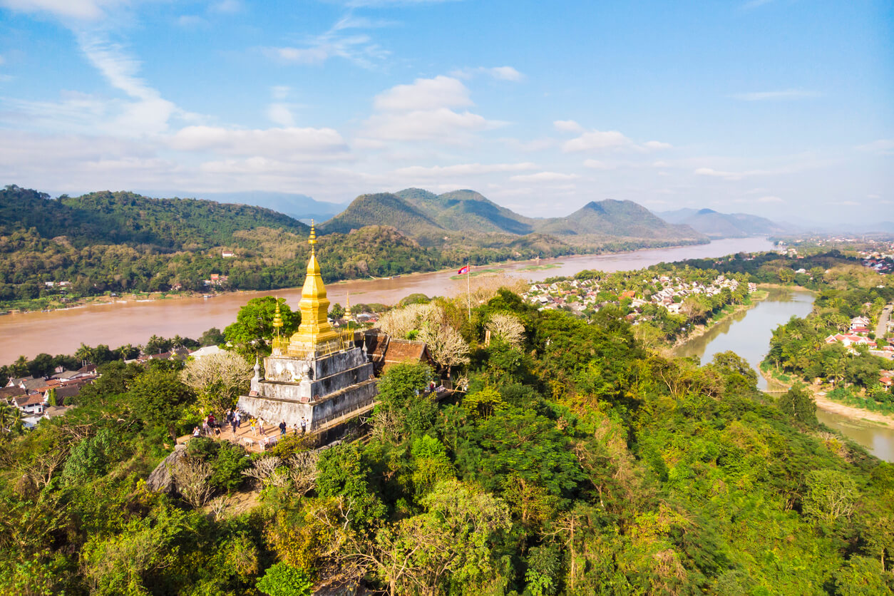 Luang Prabang : Wat Chom, Luang Prabang Luang Prabang : Wat Chom, Luang Prabang