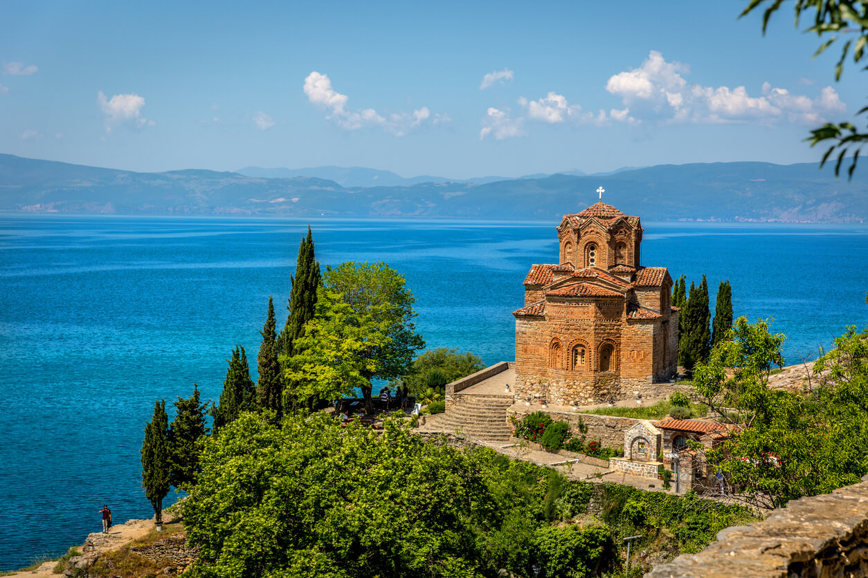 Mazedonien: Une église orthodoxe à Ohrid