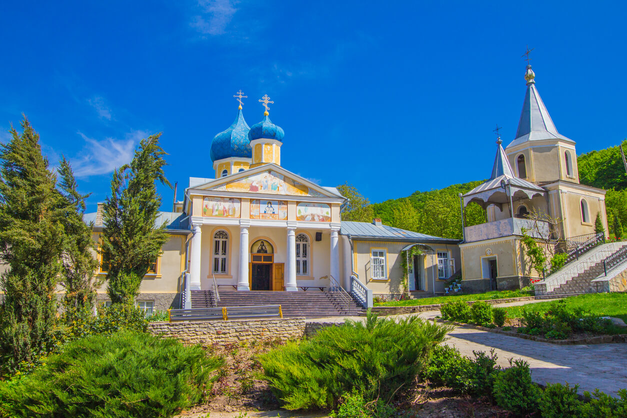 Moldawien: Monastère en Moldavie Moldawien: Monastère en Moldavie