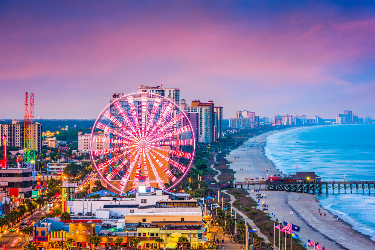 Wetter in Myrtle Beach im August 2025 Klima und Temperatur im August