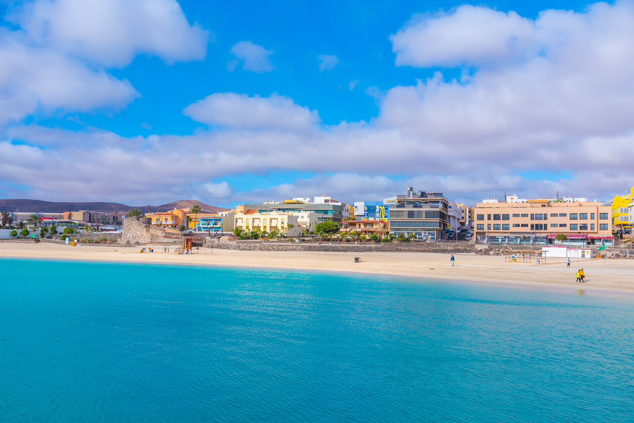 Puerto del Rosario : Plage Playa Chica à Puerto del Rosario Puerto del Rosario : Plage Playa Chica à Puerto del Rosario