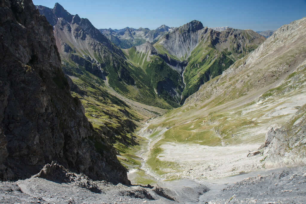 Französischen Alpen: Col de la Muzelle