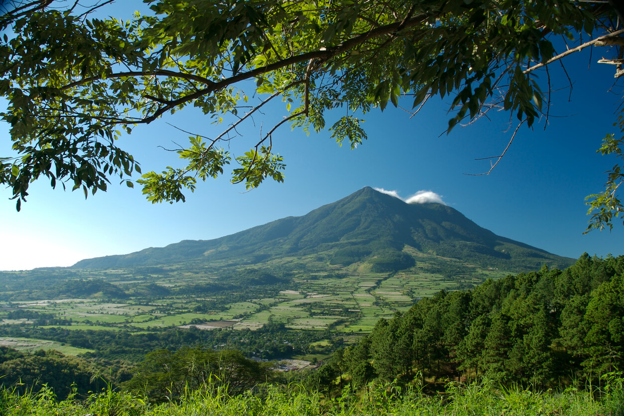 El Salvador: Le volcan San Vicente El Salvador: Le volcan San Vicente