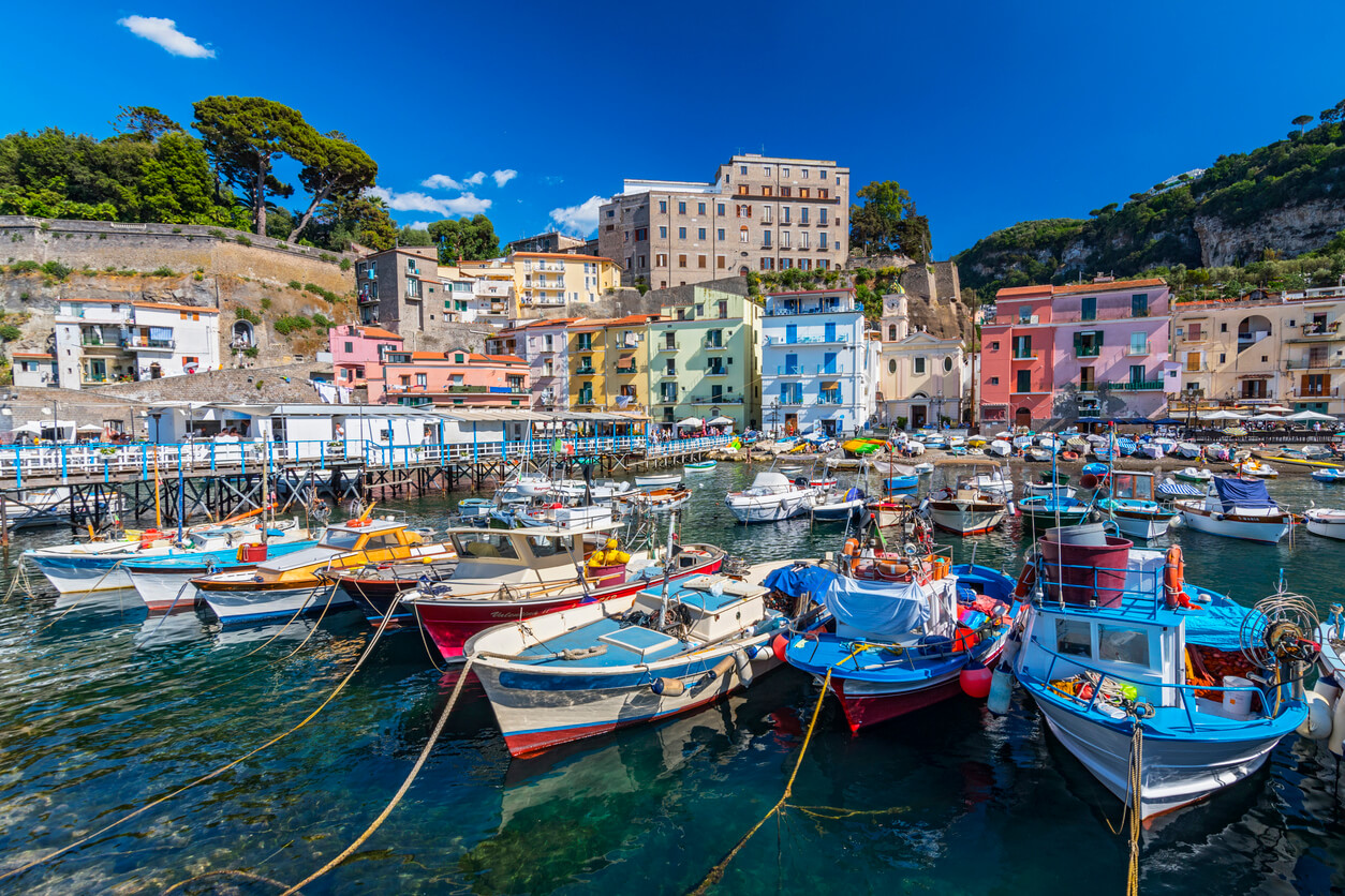 Beste Reisezeit für Sorrento Klima und Wetter. 5 Monate Zu Vermeiden