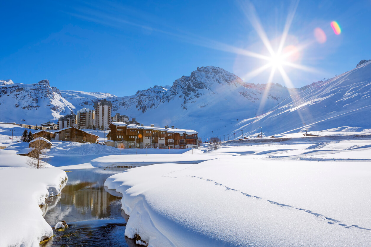 Tignes :  Tignes :