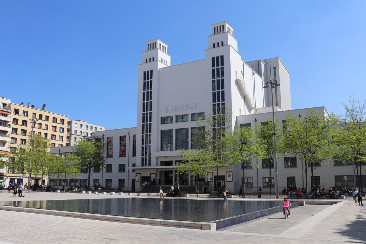 Villeurbanne : Le TNP (théâtre national populaire) à Villeurbanne Villeurbanne : Le TNP (théâtre national populaire) à Villeurbanne